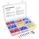 TRU COMPONENTS 731306 Assortiment de cosses à sertir 0.50 mm² 2.50 mm² bleu, jaune, rouge 1000 pc(s)