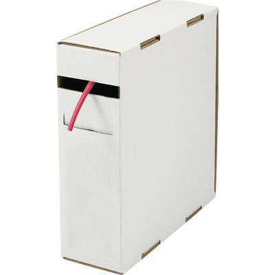 Boîte à câbles en carton blanc avec ouverture latérale, dissimulant un cordon d'alimentation rose sortant par la fente.