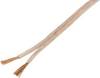 TRU COMPONENTS 1567141 Câble haut-parleur 2 x 2.5 mm² transparent 20 m