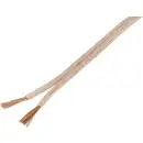 TRU COMPONENTS 1567141 Câble haut-parleur 2 x 2.5 mm² transparent 20 m