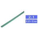 TRU COMPONENTS 1225424 Gaine thermorétractable sans colle vert 21 mm 10 mm Taux de retreint:2:1 Marchandise vendue au mè