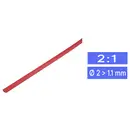 Gaine thermorétractable sans colle 2:1 TRU COMPONENTS 1225445 rouge Ø intérieur nominal (avant réduction): 2.50 mm March