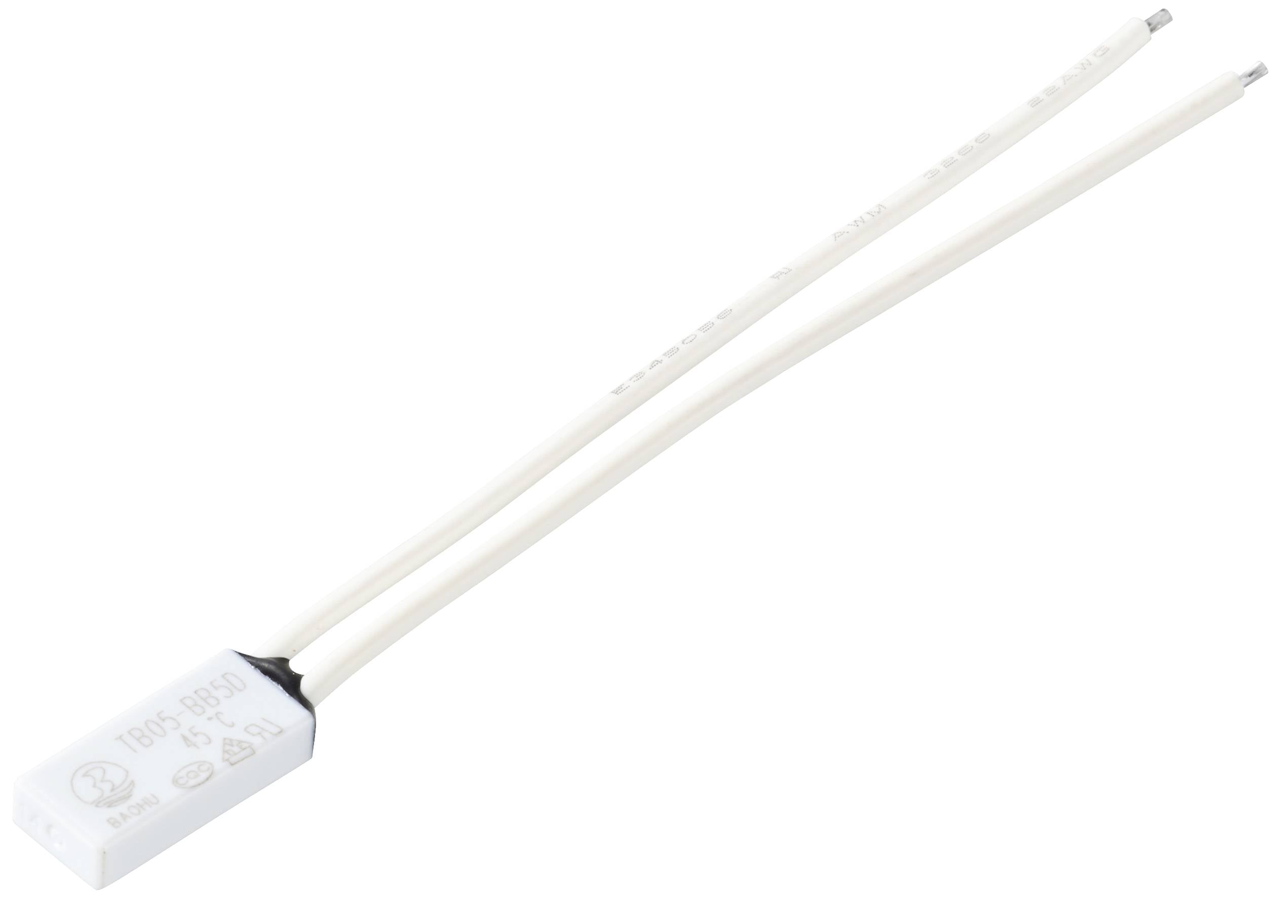 TRU COMPONENTS TB05-BB5D-45 Disjoncteur thermique 0 à +160 °C sortie radiale 1 NF (R)