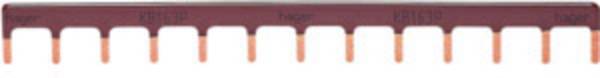 Hager KB163P Rail de peigne marron 10 mm² 63 A