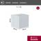 Lampe blanche cubique de dimensions 80 mm x 80 mm x 80 mm, puissance de 7,7W et protection IP65. Garantie de 5 ans.