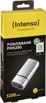 Powerbank (batterie supplémentaire) Li-Ion Intenso PM5200 5200 mAh argent