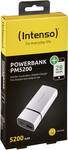 Powerbank (batterie supplémentaire) Li-Ion Intenso PM5200 5200 mAh blanc