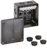 Boîte de raccordement Spelsberg Abox-i 060-6²/sw 49140601 (L x l x H) 110 x 110 x 67 mm noir IP65