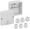 Boîte de raccordement Spelsberg Abox m 040-L 81190701 (L x l x H) 94 x 94 x 56 mm gris IP65