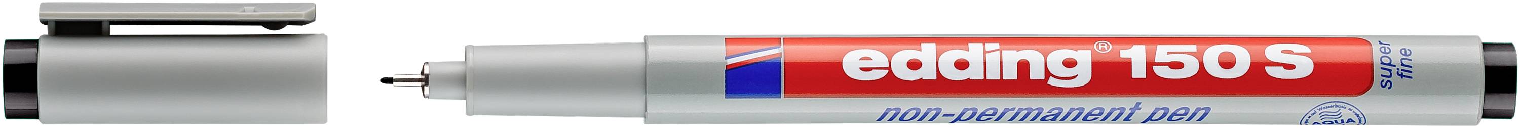 Edding Feutre pour transparent 150 S non-permanent pen 4-150001 noir