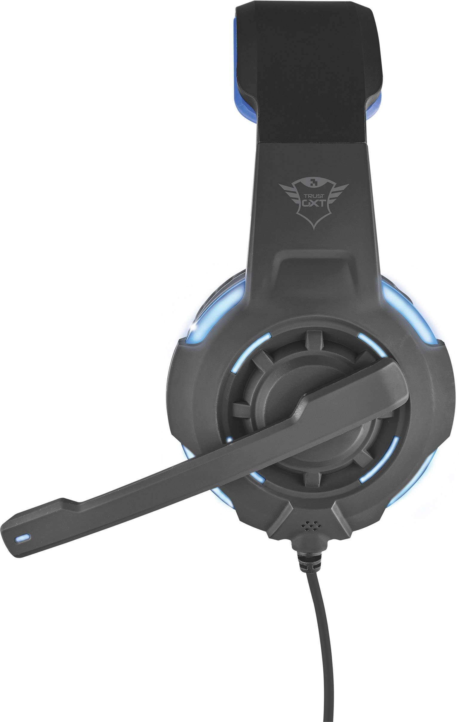 Trust GXT 350 Radius Micro-casque supra-auriculaire filaire 7.1 Surround noir mise en sourdine du microphone Gaming-2