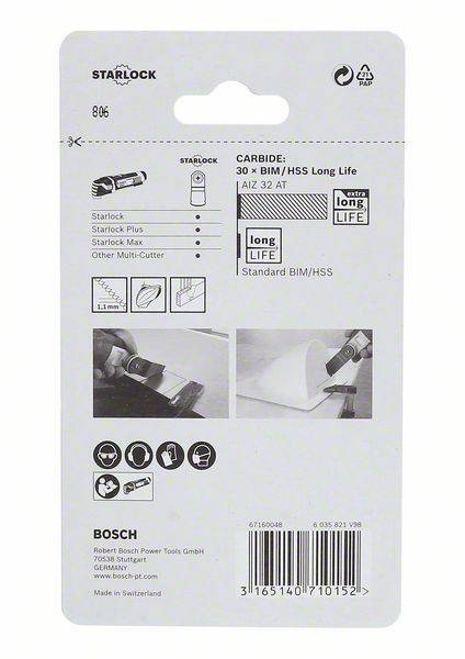 Bosch Accessories 2608662018 AIZ 32 AT Lame plongeante 1 pc(s)-1