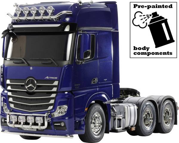 Camion RC électrique Tamiya Mercedes Benz Actros 3363 6x4 Giga 56354 kit à monter 1:14