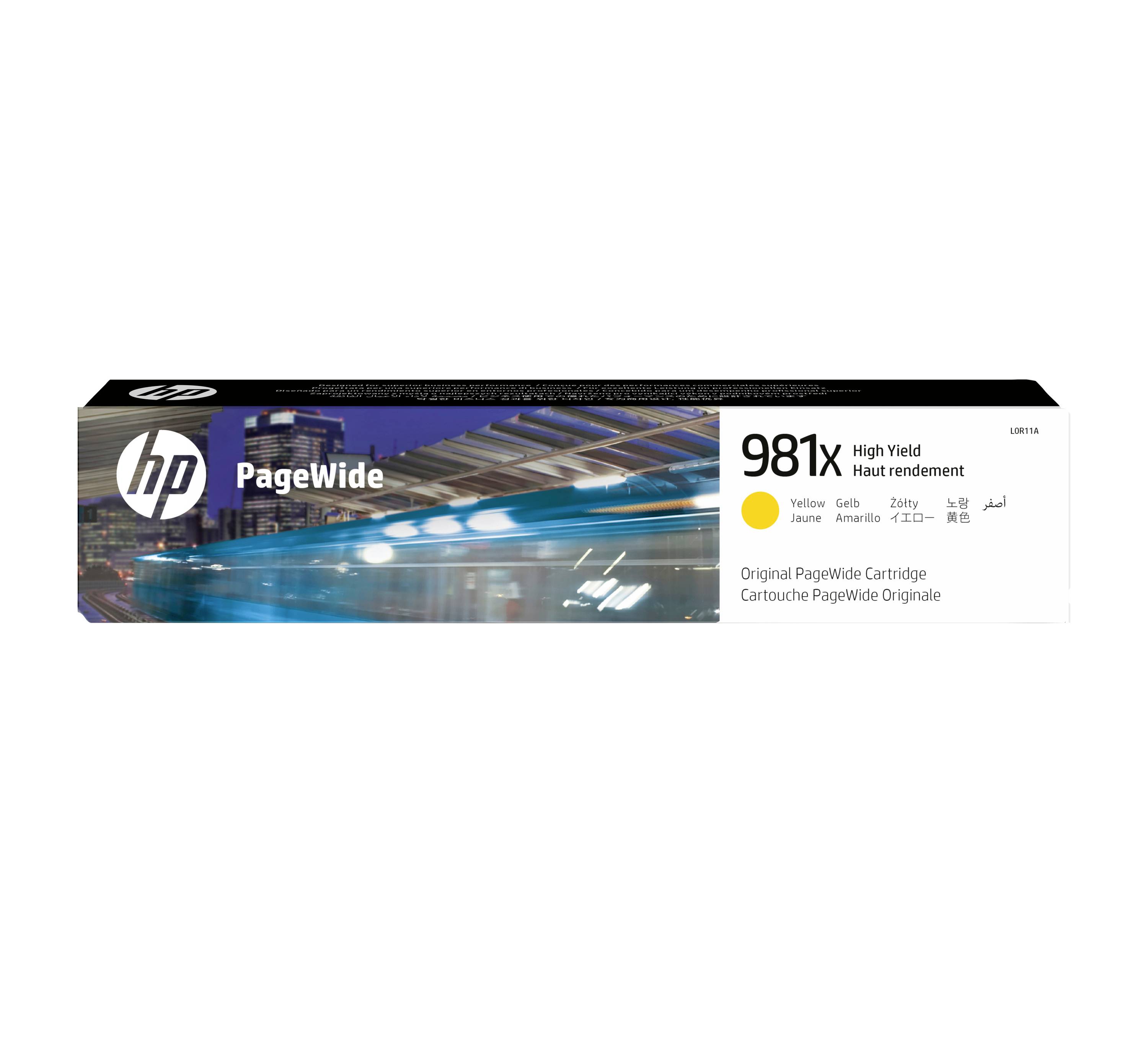 HP Encre 981X d'origine jaune L0R11A Encre