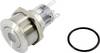 Interrupteur à pression TRU COMPONENTS TC-GQ22-A-11ZD/W/12V/S203 1602471 1 x Off/On à accrochage 1 pc(s)