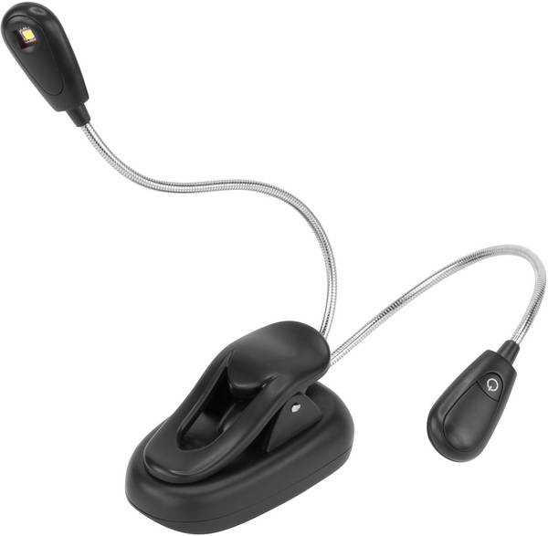 Ansmann Twinflex 1600-0119 Lampe de table LED  0.65 W  noir, argent
