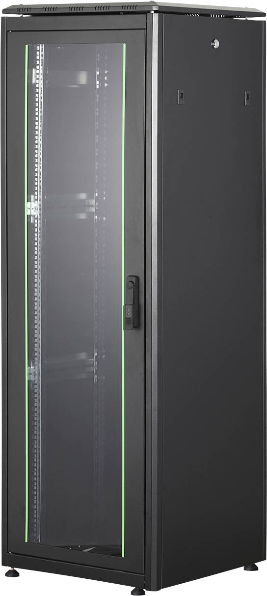 Digitus DN-19 36U-6/6-B-1 Armoire baie de brassage 19" (l x H x P) 600 x 1787 x 600 mm 36 UH noir (RAL 9005)