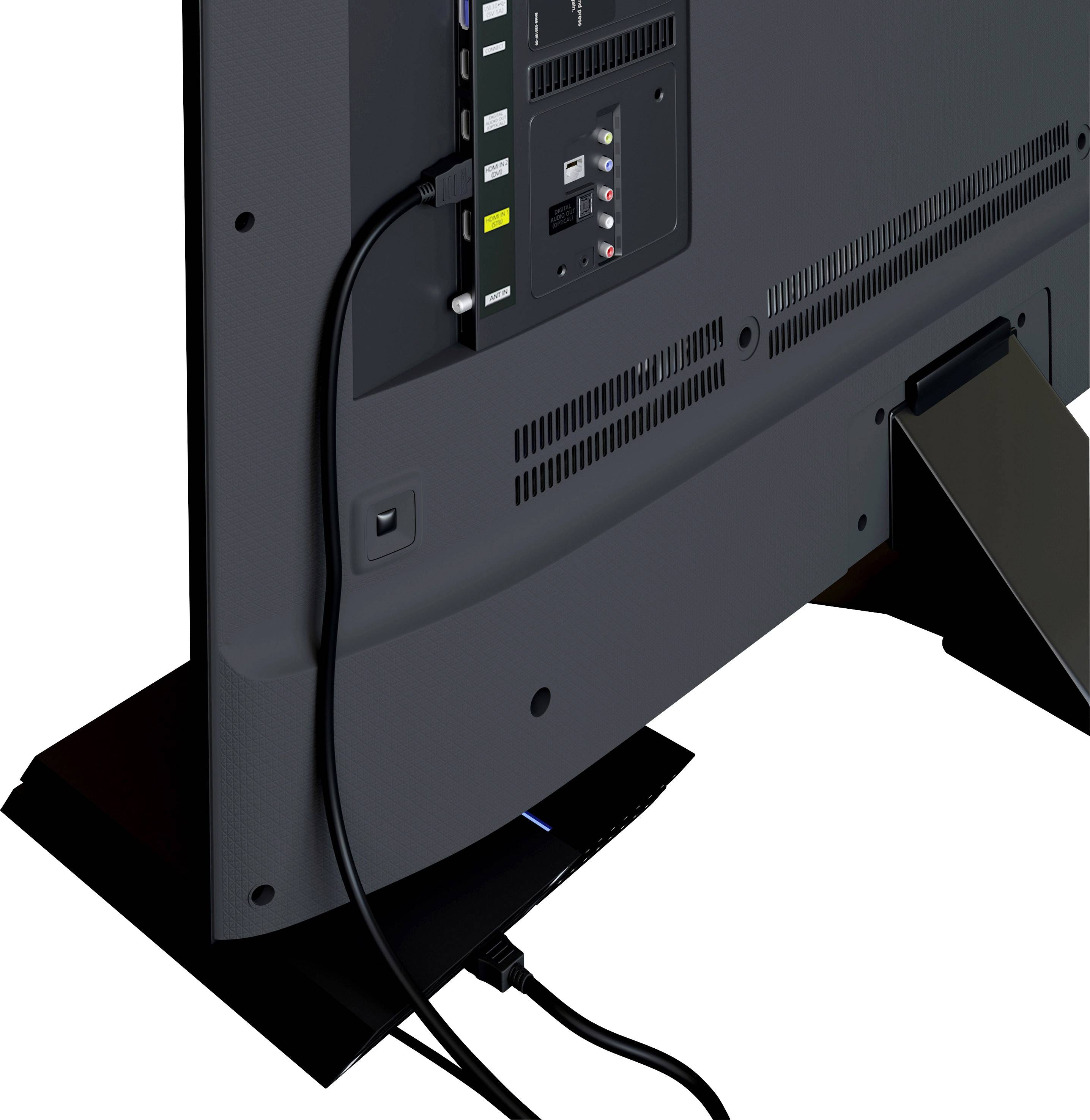 Câble de raccordement Goobay HDMI Fiche mâle HDMI-A, Fiche mâle HDMI-A 2.00 m noir 38517 contacts dorés Câble HDMI-1