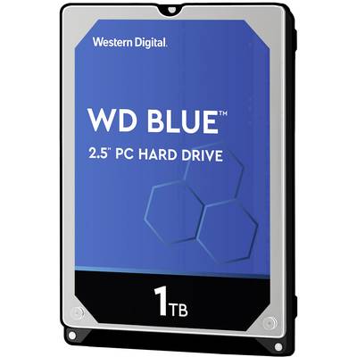 Disque dur interne 6.35 cm (2.5) Western Digital Blue™ Mobile 1 TB SATA  III WD10SPZX vrac - Conrad Electronic France