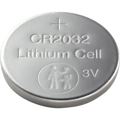 Conrad energy Pile bouton CR 2032 lithium 220 mAh 3 V 5 pc(s) - Conrad  Electronic France