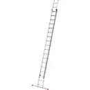 Echelle coulissante aluminium Hailo ProfiStep® duo 7218-007 Hauteur de travail (max.): 9.5 m 25.6 kg 1 pc(s)