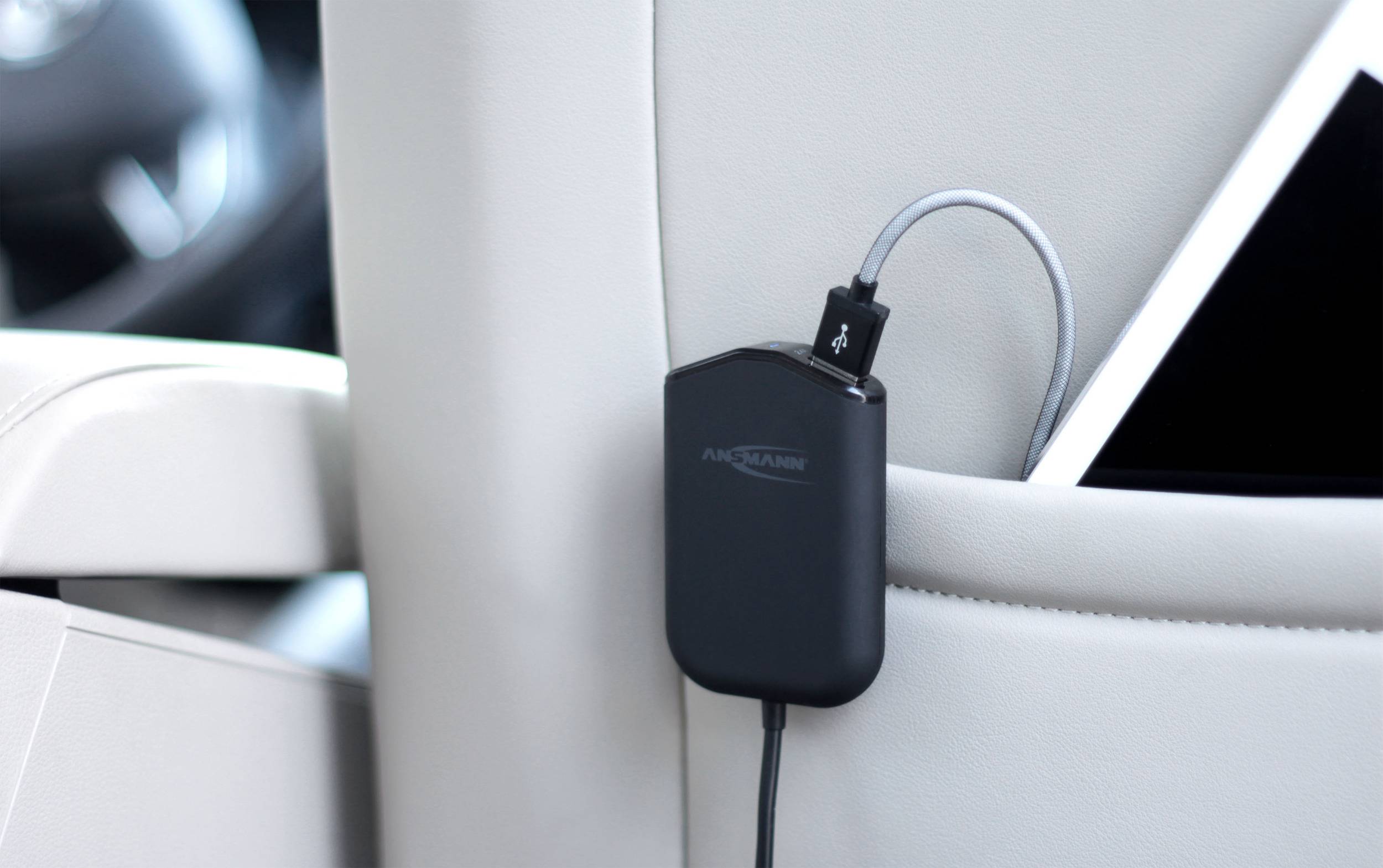 Ansmann In-Car Chargeur USB USB noir pour voiture, pour camion-1