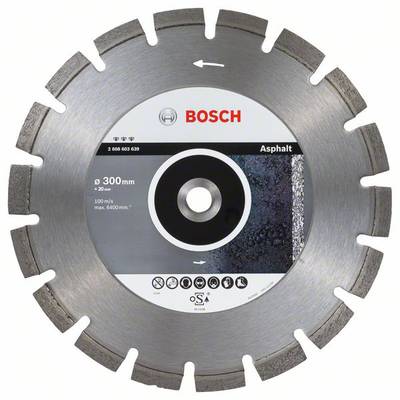 Bosch Accessories 2608603639 Best for Asphat Disque à tronçonner diamanté Diamètre 300 mm Ø de perçage 20 mm  1 pc(s)