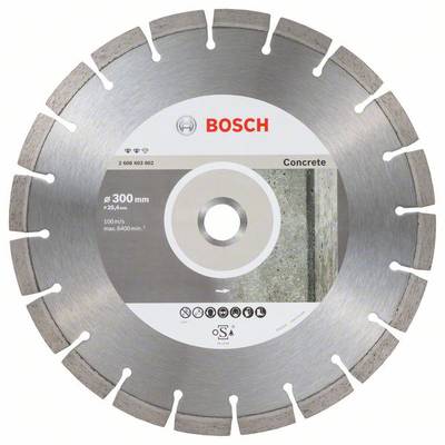 Bosch Accessories 2608603802 Expert for Concrete Disque à tronçonner diamanté Diamètre 300 mm Ø de perçage 25.40 mm  1 p