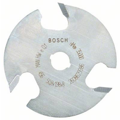 Lame de scie à métaux portant l'inscription 'BOSCH', adaptée pour un couple maximal de 5000. 50,8 x 1,98 mm, numéro de modèle 2608633366.