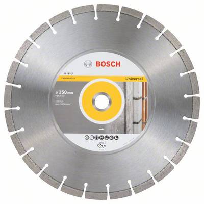 Bosch Accessories 2608603815 Expert for Universal Disque à tronçonner diamanté Diamètre 350 mm Ø de perçage 25.40 mm  1 