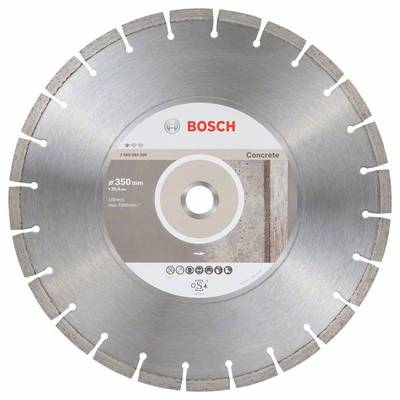 Bosch Accessories 2608603806 Standard for Concrete Disque à tronçonner diamanté Diamètre 350 mm Ø de perçage 25.40 mm  1
