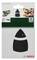 Emballage pour les feuilles abrasives Bosch PSM 200 AES avec illustrations de l'appareil et des accessoires ; contient des feuilles abrasives triangulaires.