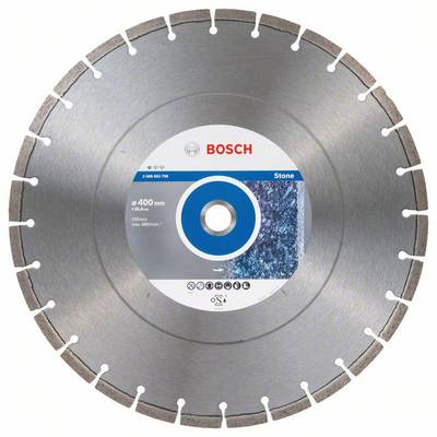 Bosch Accessories 2608603798 Standard for Stone Disque à tronçonner diamanté Diamètre 400 mm Ø de perçage 25.40 mm  1 pc