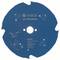 Un disque de coupe Bosch circulaire avec des inscriptions et des symboles. Adapté pour la fibre-ciment. Diamètre : 165 x 20 mm.