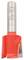 Un foret fraiseur expert rouge avec manche en métal et bords tranchants, adapté pour une coupe précise dans les matériaux en bois.