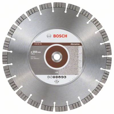 Bosch Accessories 2608603781 Best for Abrasive Disque à tronçonner diamanté Diamètre 350 mm Ø de perçage 20 mm  1 pc(s)