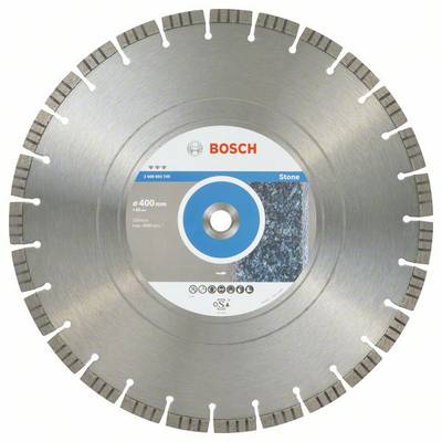 Bosch Accessories 2608603749 Best for Stone Disque à tronçonner diamanté Diamètre 400 mm Ø de perçage 20 mm  1 pc(s)