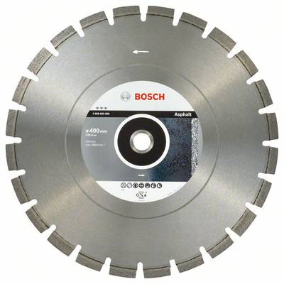 Bosch Accessories 2608603829 Best for Asphalt Disque à tronçonner diamanté Diamètre 400 mm Ø de perçage 25.40 mm  1 pc(s