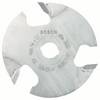 Bosch Accessories 2608629387 Fraise à fente Carbure de tungstène Dimension produit, Ø 50.8 mm Longueur de travail 4 mm Diamètre de tige 8 mm