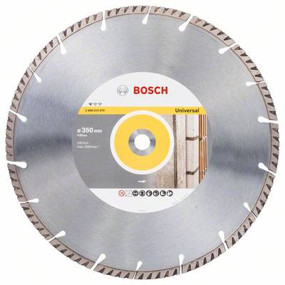 Bosch Accessories 2608615070 Standard for Universal Disque à tronçonner diamanté Diamètre 350 mm Ø de perçage 20 mm  1 p