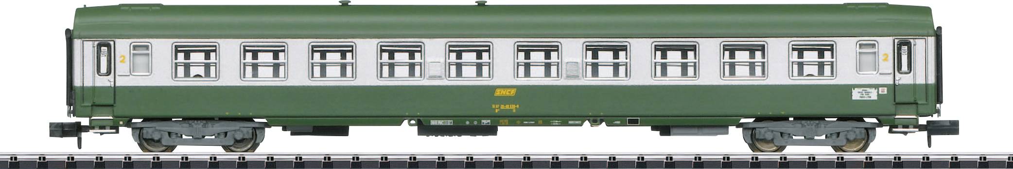 MiniTrix T15502 Set de 3 voitures pour train à grande vitesse SNCF-2