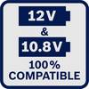 Bosch Professional Affleureuse sans fil 06016B0002 GKF 12V-8 sans batterie