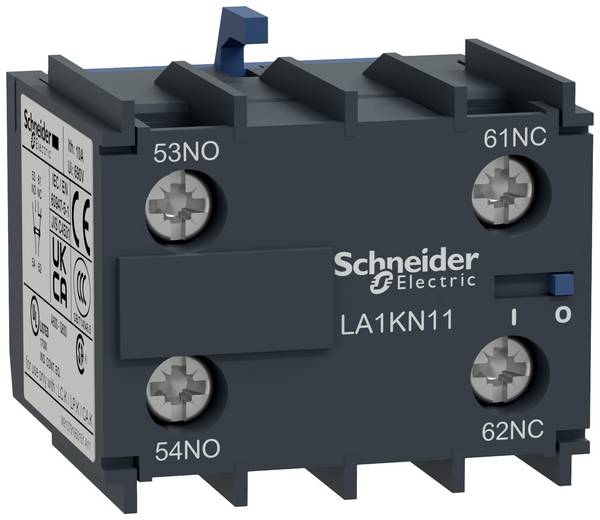 Schneider Electric LA1KN11 Bloc de contacts auxiliaires 1 NO (T), 1 NF (R) 690 W 690 V 10 A 1 pc(s)