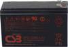 CSB Battery UPS 123606 high-rate UPS123606F1F2 Batterie au plomb 12 V 7 Ah plomb (AGM) (l x H x P) 151 x 99 x 51 mm cosses plates 6,35 mm sans entretien, auto-décharge réduite