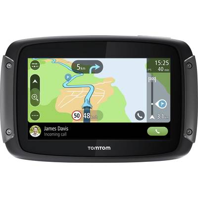 TomTom Rider 500 GPS pour moto 10.9 cm 4.3 pouces Europe - Conrad