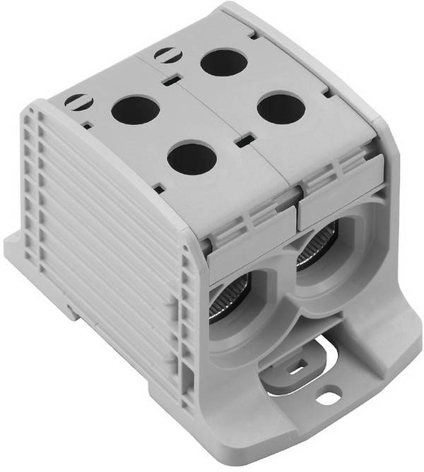 Weidmüller 2502800000 Borne de passage 67.60 mm raccord à vis  gris 1 pc(s)