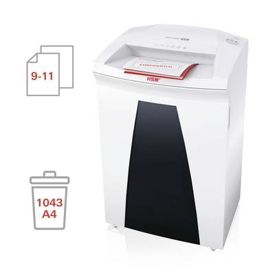 Destructeur de documents HSM SECURIO B32 11 feuille(s) destruction par particules 1.9 x 15 mm P-5 82 l Détruit également-3