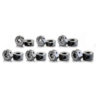 Absima +1.75 mm 1:10 aluminium Entraîneur de jante en aluminium 12 mm 6 pans 2 pc(s)-0