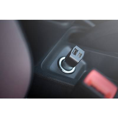 Ansmann 240C Chargeur USB 20 W USB, USB-C® femelle noir pour voiture, pour camion protection contre les surintensités-3