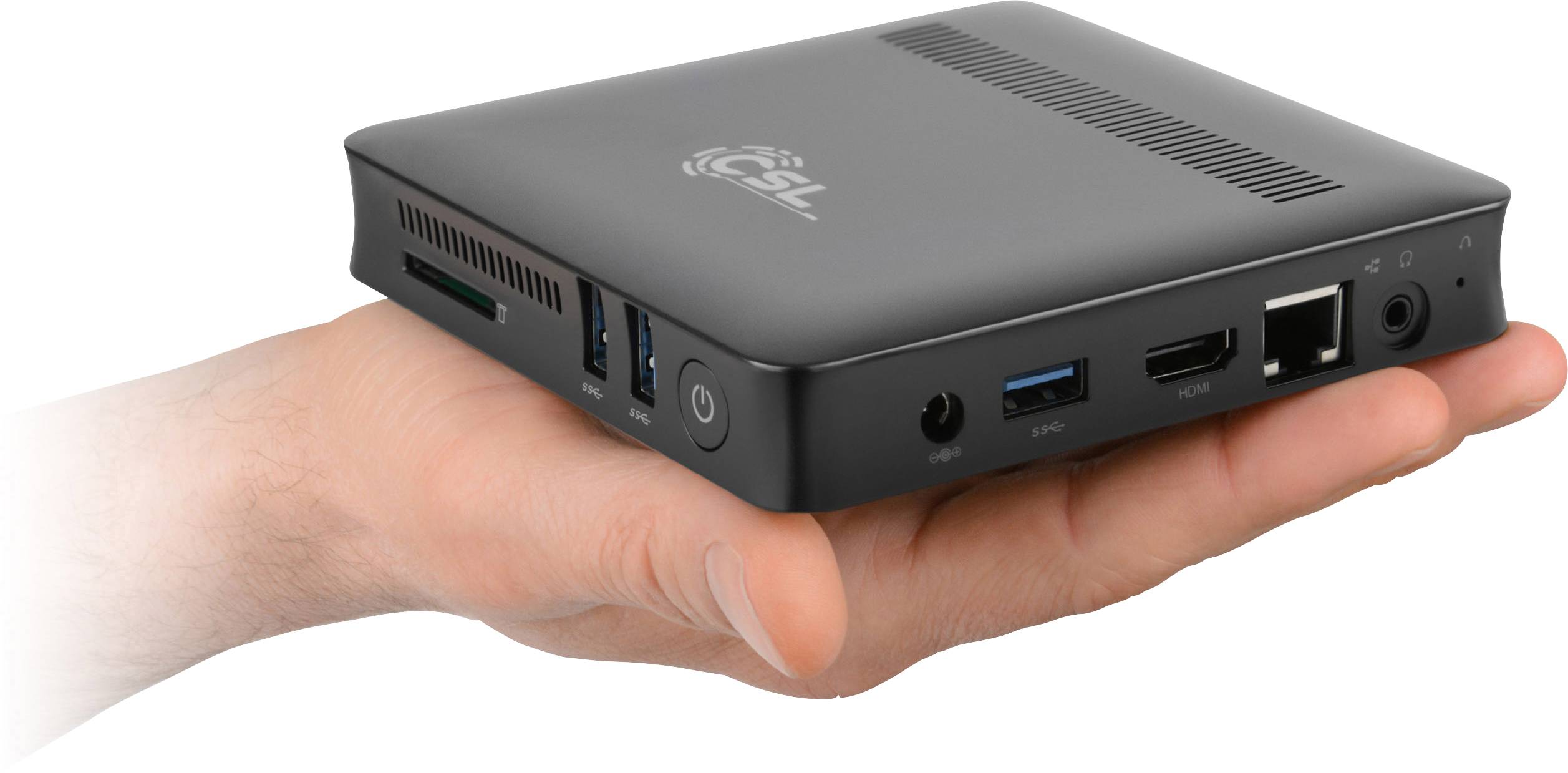 CSL Computer CSL Narrow Box Ultra HD Compact MiniPC (HTPC) N3450 (4 x
